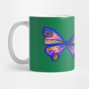 Watercolour Butterfly 1 (Purple) Mug